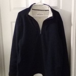 ORVIS men's winter fleece sweater